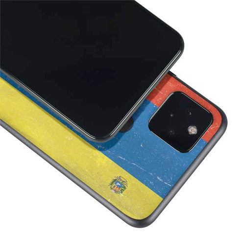 Venezuela Flag Distressed Google Pixel 5a Skin